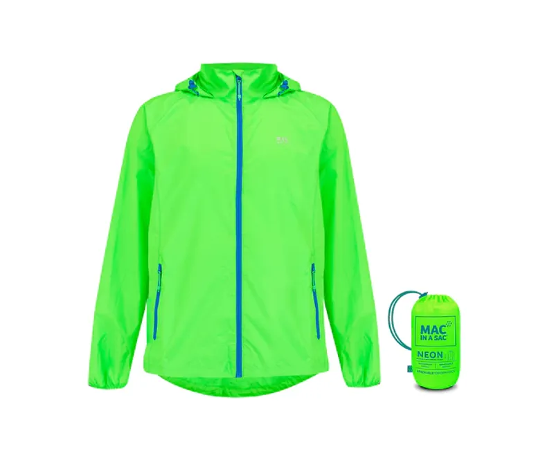 Mac In A Sac Origin 2 Jacket - Neon Green